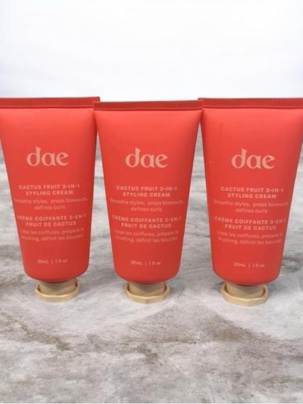 dae Cactus Fruit 3-in-1 Styling Cream — Coral Orange